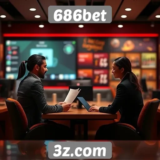 Diferenciais do atendimento ao cliente no 686bet