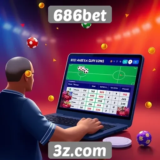 Novas funcionalidades do site 686bet em destaque