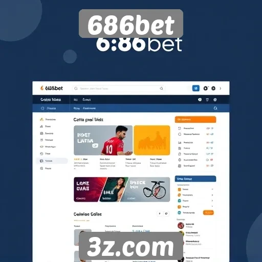 Interface do usuário do 686bet é amigável e intuitiva