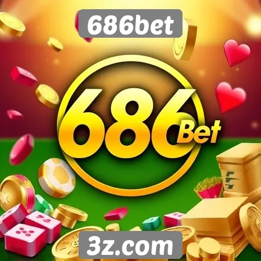 Variados tipos de jogos disponíveis no 686bet